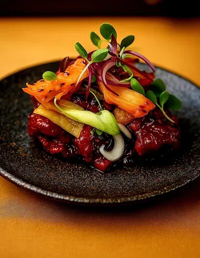 Signature dish from the street food menu